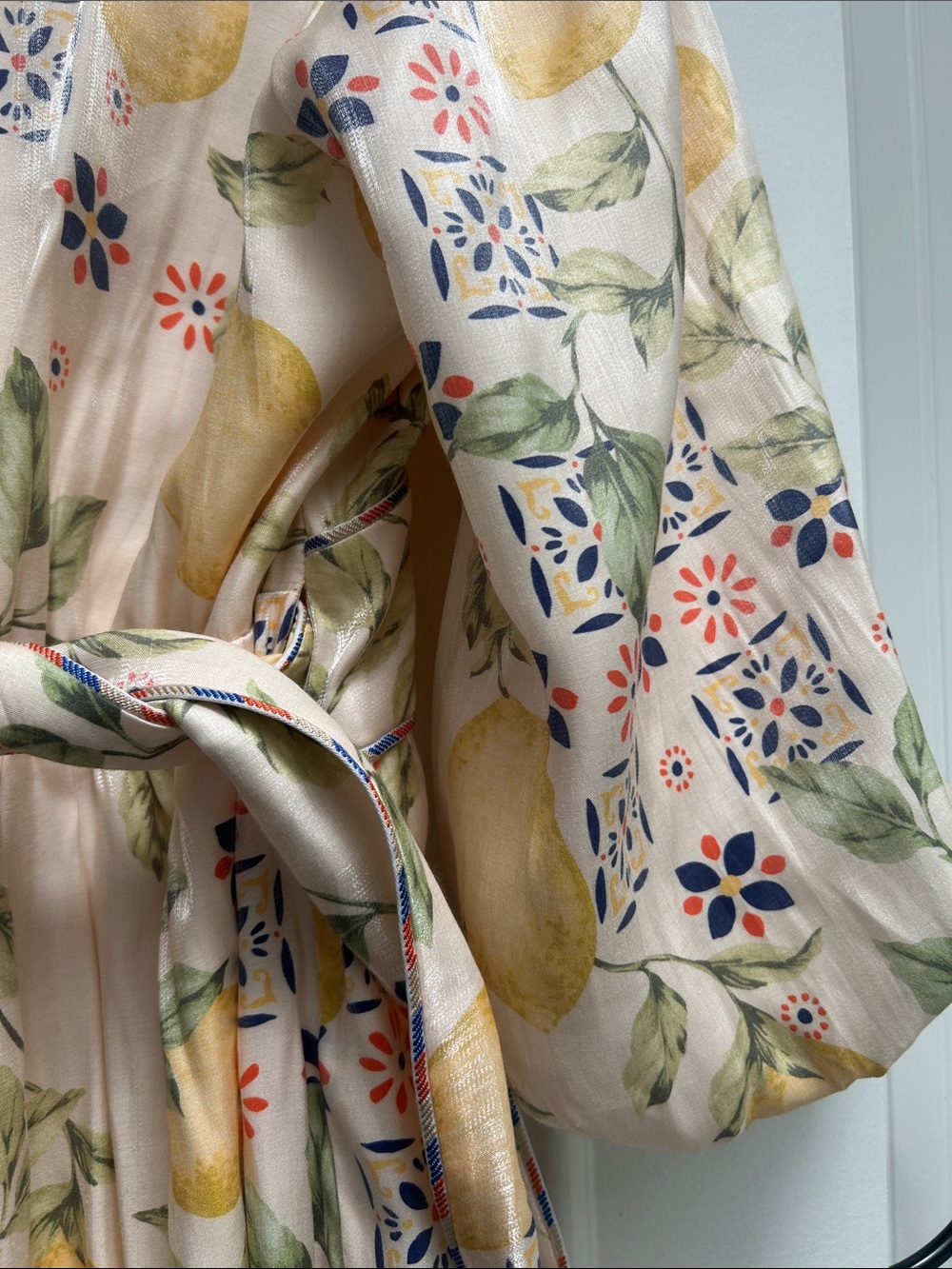 Ciebon Lemon Print Maxi Dress - Picture 10 of 12